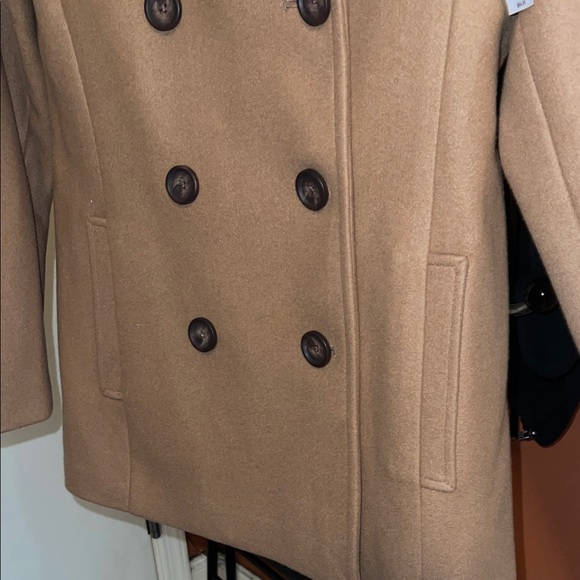 Old Navy Women's Camel Peacoat - Picture 8 of 12